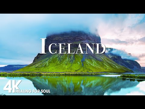 ICELAND 4K - Scenic Relaxation Film With Calming Cinematic Music - Wonderful Nature