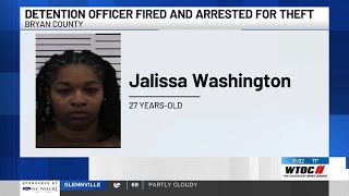 Bryan County Sheriff’s Office fires, arrests detention officer for theft