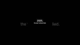 2025, the year I almost died.