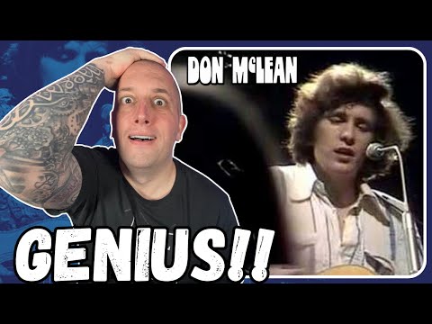 FIRST TIME Hearing Don McLean - Vincent || Genius Writing!!