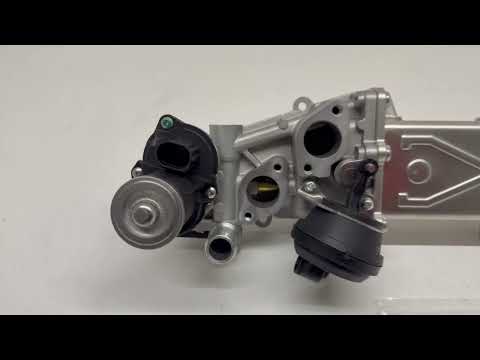 Fits VW Golf MK6 Touran Caddy Passat 1.6 2.0 TDI EGR Valve & Cooler 03L131512AP 03L131512AT video