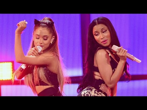 Nicki Minaj Twerks With Ariana Grande! 'Bang Bang' & 'Anaconda' Performances - iHeartRadio 2014