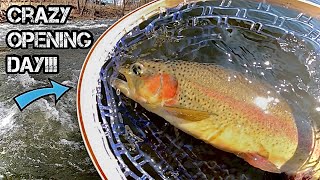 Fishing OPENING DAY For Spring TROUT IN NEW JERSEY | The BITE Was HOT!!!