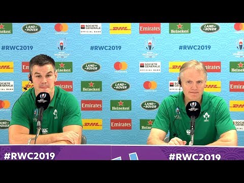 Ireland v Russia - Joe Schmidt & Johnny Sexton Post Match Press Conference - RWC 2019