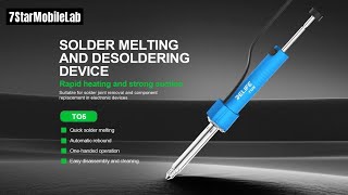 RELIFE TO5 Electric Solder Sucker Solder Melting And Desoldering Device Rapid heating and Strong