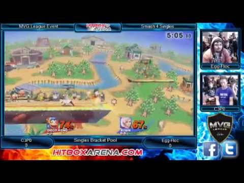 【Tournament】Shots Fired - Sm4sh Singles- C3PO (Diddy) vs Egg Floc (Robin)