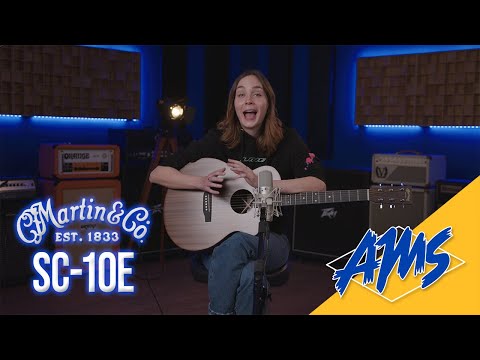 Martin is blurring the lines between Acoustic and Electric Guitars with the SC-10E