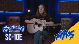 Video thumbnail for Martin is blurring the lines between Acoustic and Electric Guitars with the SC-10E by American Musical Supply