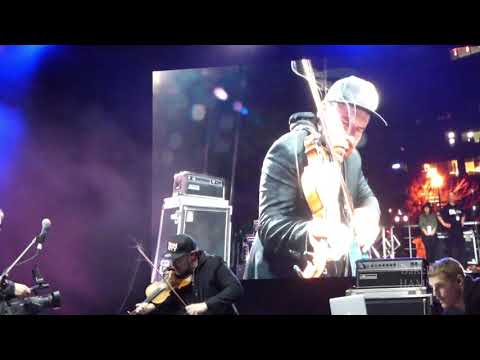 Ashley MacIsaac performs his Last Song at the 2018 ECMA Waterfront ShowCase with Shreem