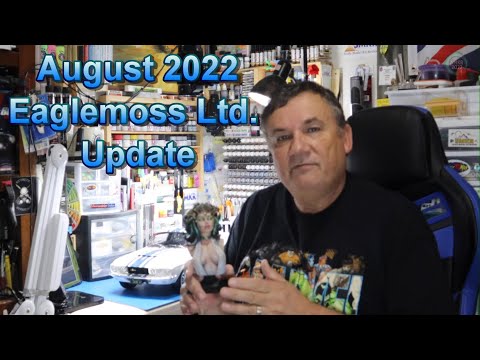 August 25, 2022 & Eaglemoss LTD No. 2 Update, Scale Modeling Garage Kit Figure Painting Air Brushing