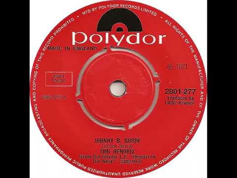 UK New Entry 1972 (35) Jimi Hendrix - Johnny B. Goode
