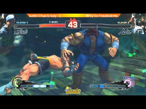 Justin Chua Is Gay vs Why So Fraudulents - SSF4AE Teams - Vancouver Street Battle Vol.6