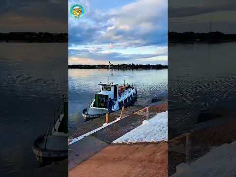 Travessia de Lancha entre São Jerônimo e Triunfo #shorts