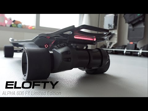 #294 Elofty® Alpha6 Electric Skateboard - an impressive mid-size E board uncommon in the market