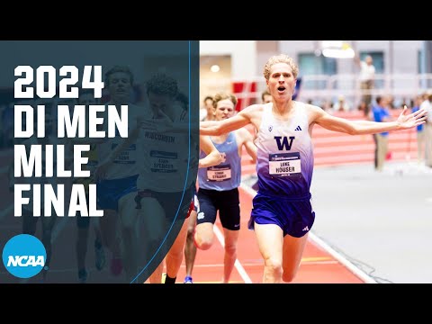 Men's Mile Final - 2024 NCAA indoor track and field championships