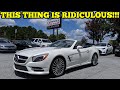 THIS MERCERDES SL550 IS NASTY SPORT AND LUXURY IN THE SAME PACKAGE
