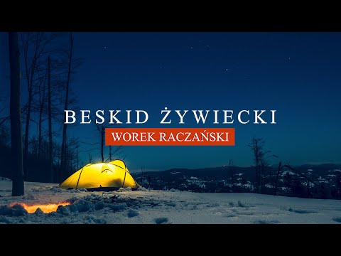 Biwak zimowy w Beskidzie  Żywieckim - Worek Raczański