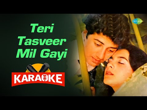 Teri Tasveer Mil Gayi  - Karaoke With Lyrics | R.D. Burman | Hindi Song Karaoke