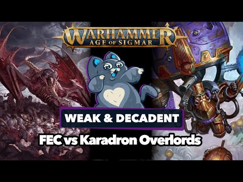 Flesh-eater Courts vs Kharadron Overlords - Age of Sigmar Battle Report