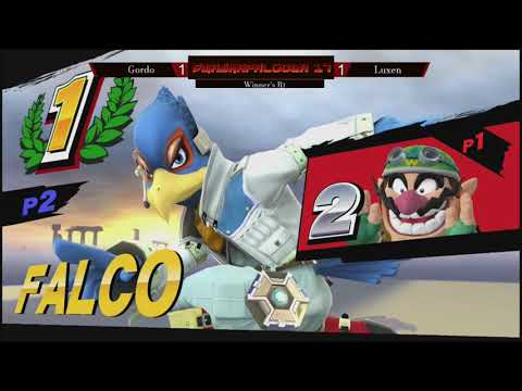 SmashaPalooza 17: Winners - Luxen (Falco) vs Gordo (Wario, Bowser Jr.)