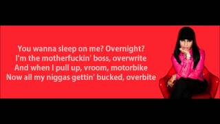 Nicki Minaj - Roman&#39;s Revenge (feat. Eminem) Lyrics Video