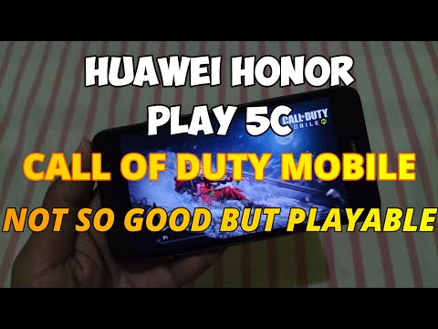 Call of Duty Mobile in Huawei Honor Play 5C