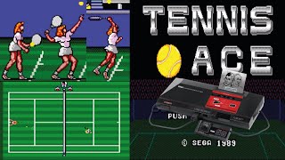 Tennis Ace Sega Master System - C&M Plays
