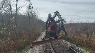How a Rail is Changed on the Railroad