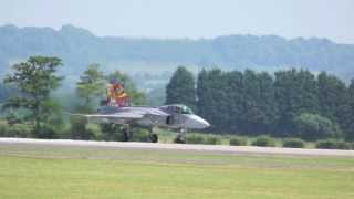 preview picture of video 'Czech Air Force Saab JAS 39 Gripen  - Yeovilton Air Day 2013'