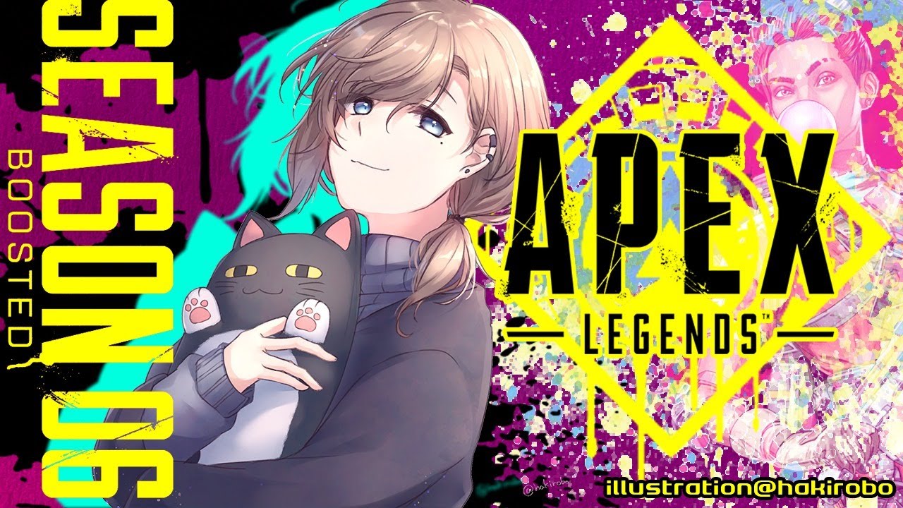 APEX | Rasさんとあどみんに呼ばれたので遊ぶ!→ソロ【にじさんじ/叶】