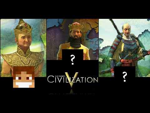 Civilization V || Season 1 | Episode 1 || Siam England Vs Persia Mongolia Vs Japan Askia