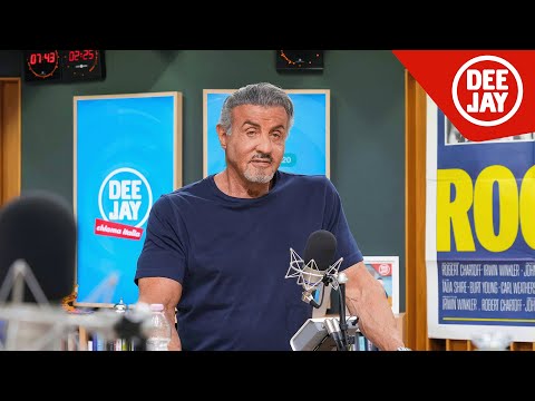 Sylvester Stallone on Radio Deejay: Linus and Nicola Savino Interview