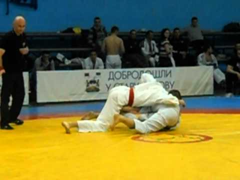 Serbian grappling championship 2012 - Antal Nadj(Constrictor) vs Aleksandar Rajacic [Gi]