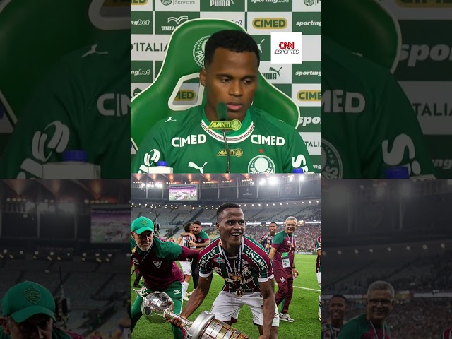 Arias cita respeito ao Fluminense e explica escolha pelo Palmeiras | CNN ESPORTES