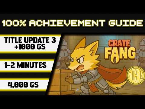 Прохождение игры Crate Fang Title Update 3 на 100% * 1000 GS за 1-2 минуты *