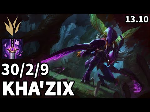 Kha'Zix Jungle vs Diana - KR Master  | Patch 13.10