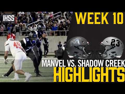 Shadow Creek 42, Manvel 6 | Sharks Stay Unbeaten in District 19-6A