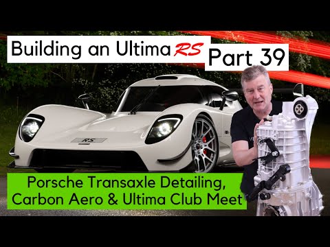 Building an Ultima RS with Nigel Dean. Part 39. Porsche transaxle, carbon aero and Ultima club meet
