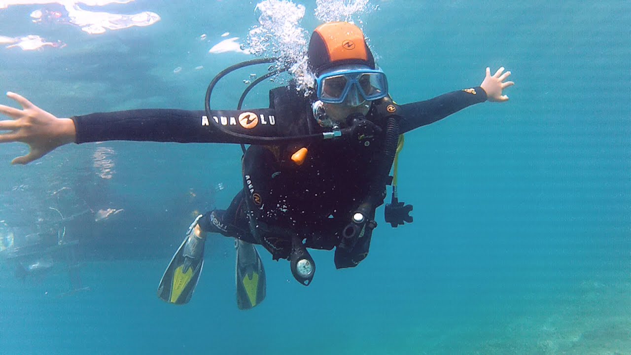 1ere plongée pour débutant, cap bleu iche jc
