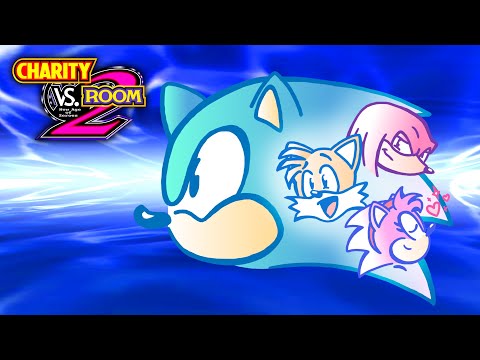 SomecallmeJohnny vs. David The Lurker | Sonic Origins Race (w/Bad Sonic FanFic) - Charity vs. Room 2