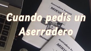 When you order a lumber mill