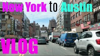 MOVING DAY!!!  I DROVE FROM NEW YORK TO TEXAS ALONE!!! | Brittany Daniel Vlogs