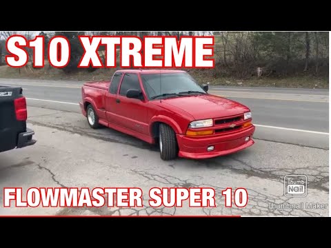 2000 Chevy S10 Xtreme V6 DUAL EXHAUST w/ FLOWMASTER SUPER 10!!!
