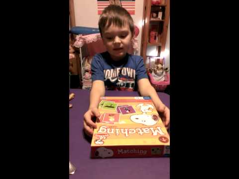 Peanuts Matching Game
