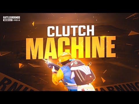 CLUTCH MACHINE ⚡| POCO X3 PRO 60 FPS | BGMI MONTAGE