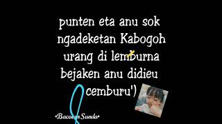 Download lagu Story Wa Keren/Bacotan Sunda mp3 Download lagu Story Wa Keren/Bacotan Sunda mp3