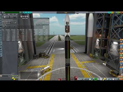 Realism Overhaul in KSP 1.8.1 - VLM launcher test