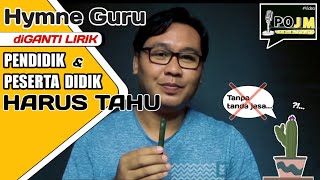 Download lagu HYMNE GURU GANTI LIRIK | Pendidik dan Peserta didik harus tahu mp3