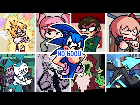No Good But Every Turn a Different Character Sings It | Friday Night Funkin .