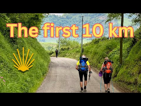 Camino Francés in the Pyrenees 👣 Stunning Views from SJPP to Borda